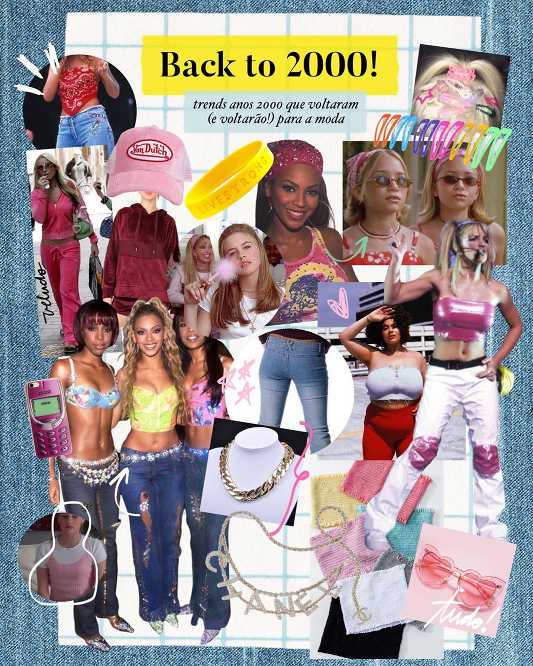 roupas anos 2000