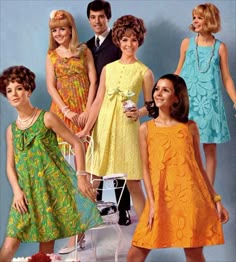 vestido retrô anos 60