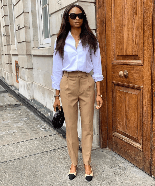 roupas de trabalho femininas elegantes