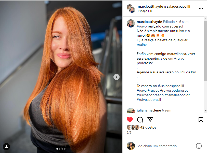 tintura ruiva