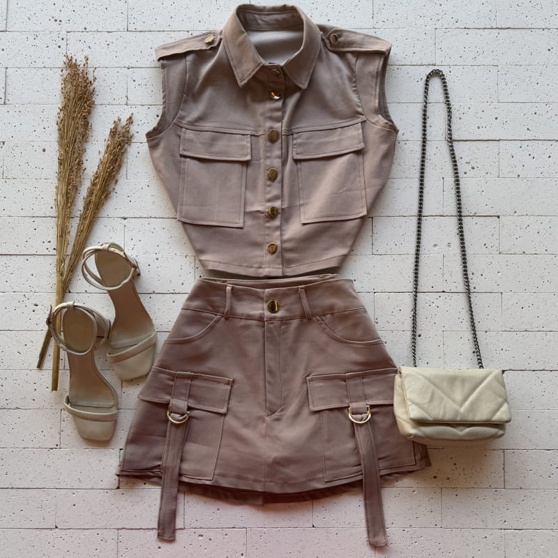 saia cargo casual elegante