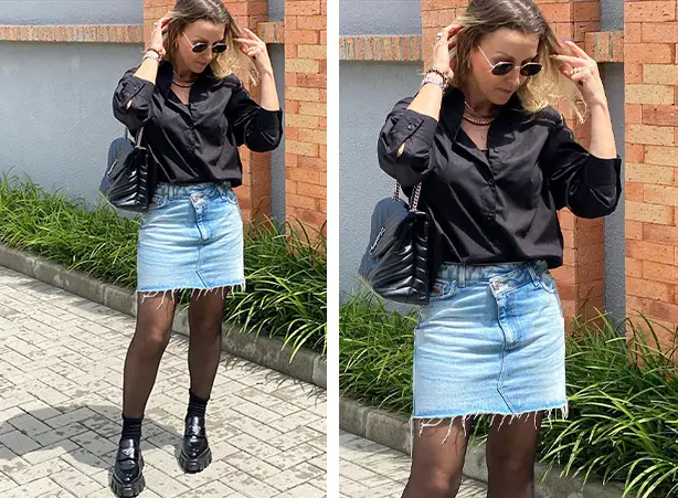 look com saia cargo e bota