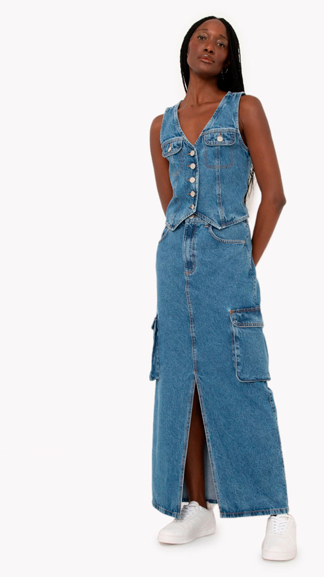 como usar saia cargo plus size