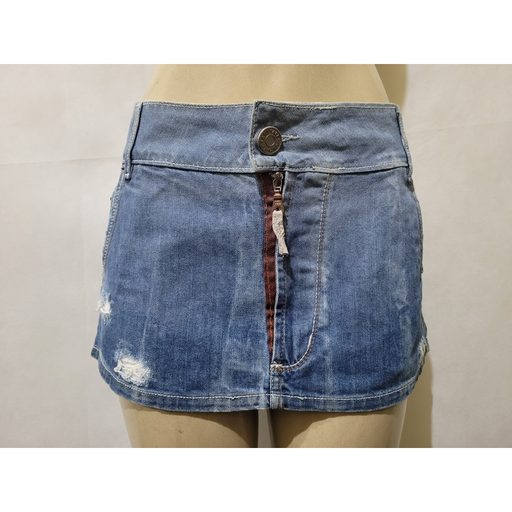saia jeans Animale cintura alta
