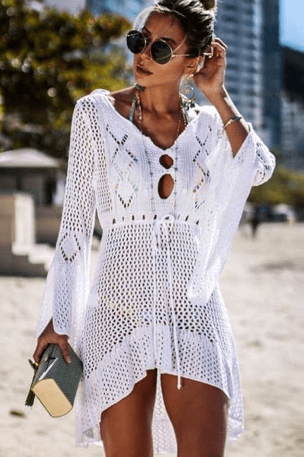saída de praia tricot lenny niemeyer