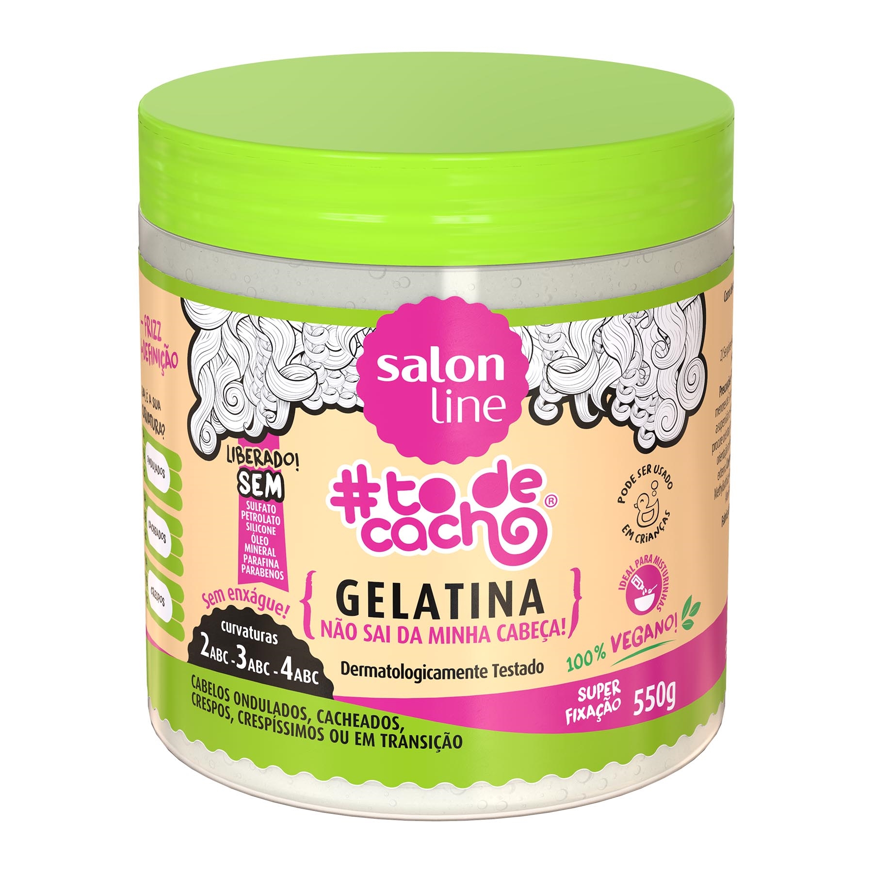 gelatina salon line para que serve