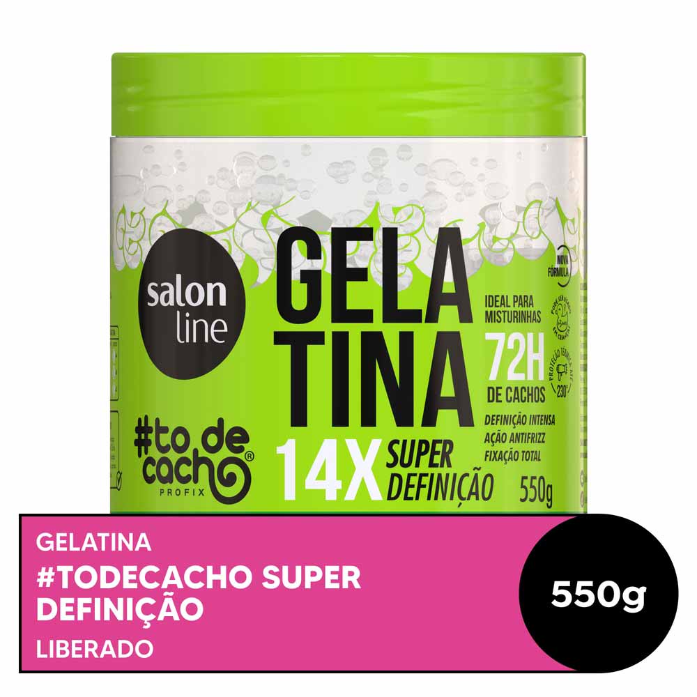 como usar gelatina salon line não sai da minha cabeça
