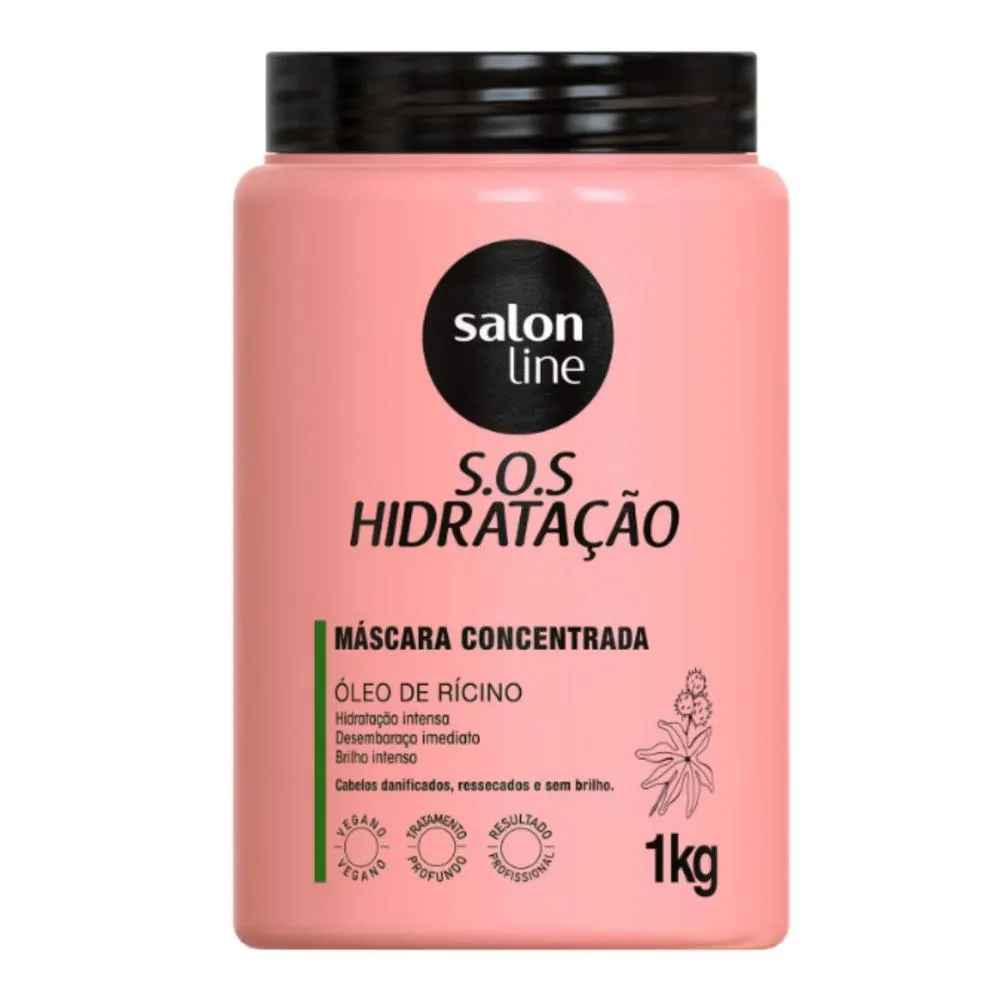 óleo de umectação salon line