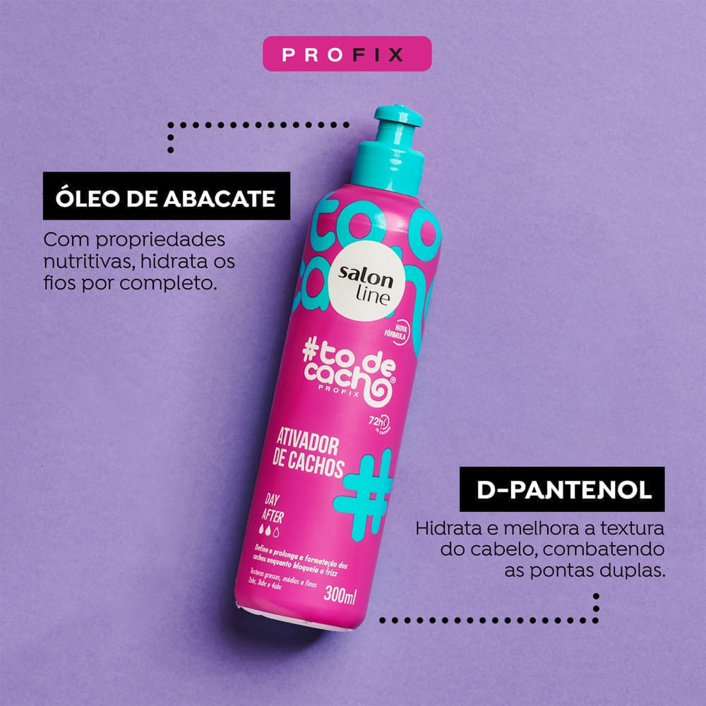Ativador de cachos Salon Line 500ml