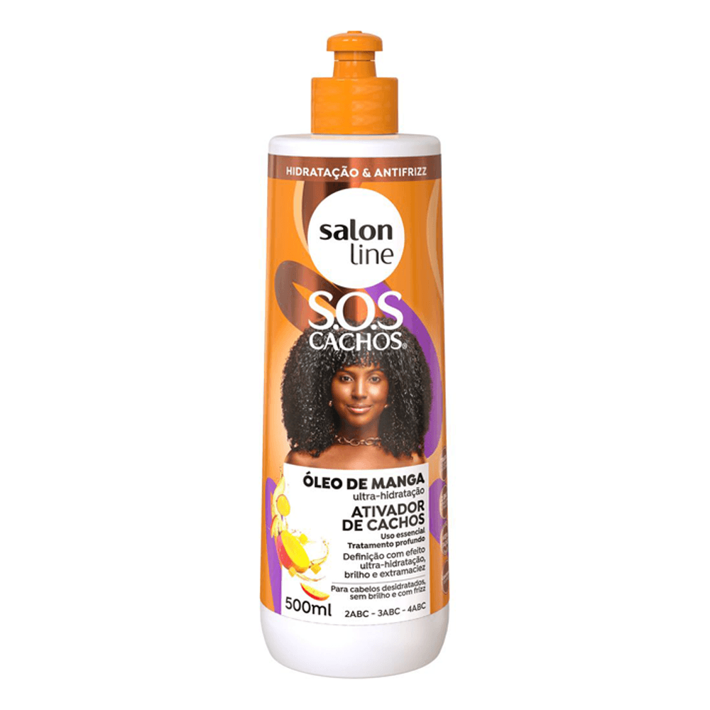 Melhor ativador de cachos Salon Line