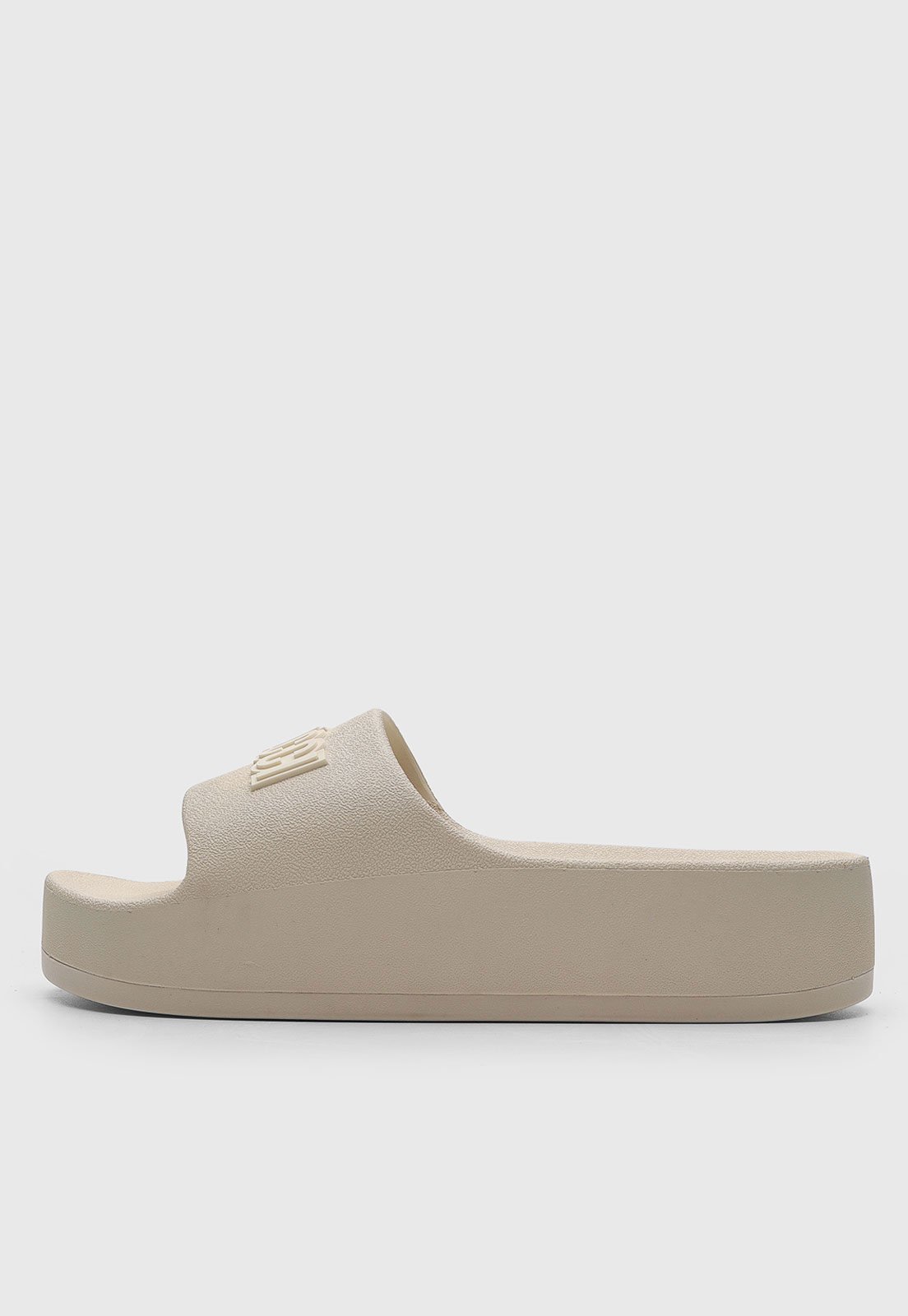sandália colcci flatform bege
