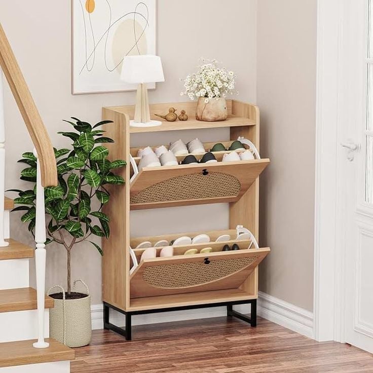 sapateira vertical de MDF