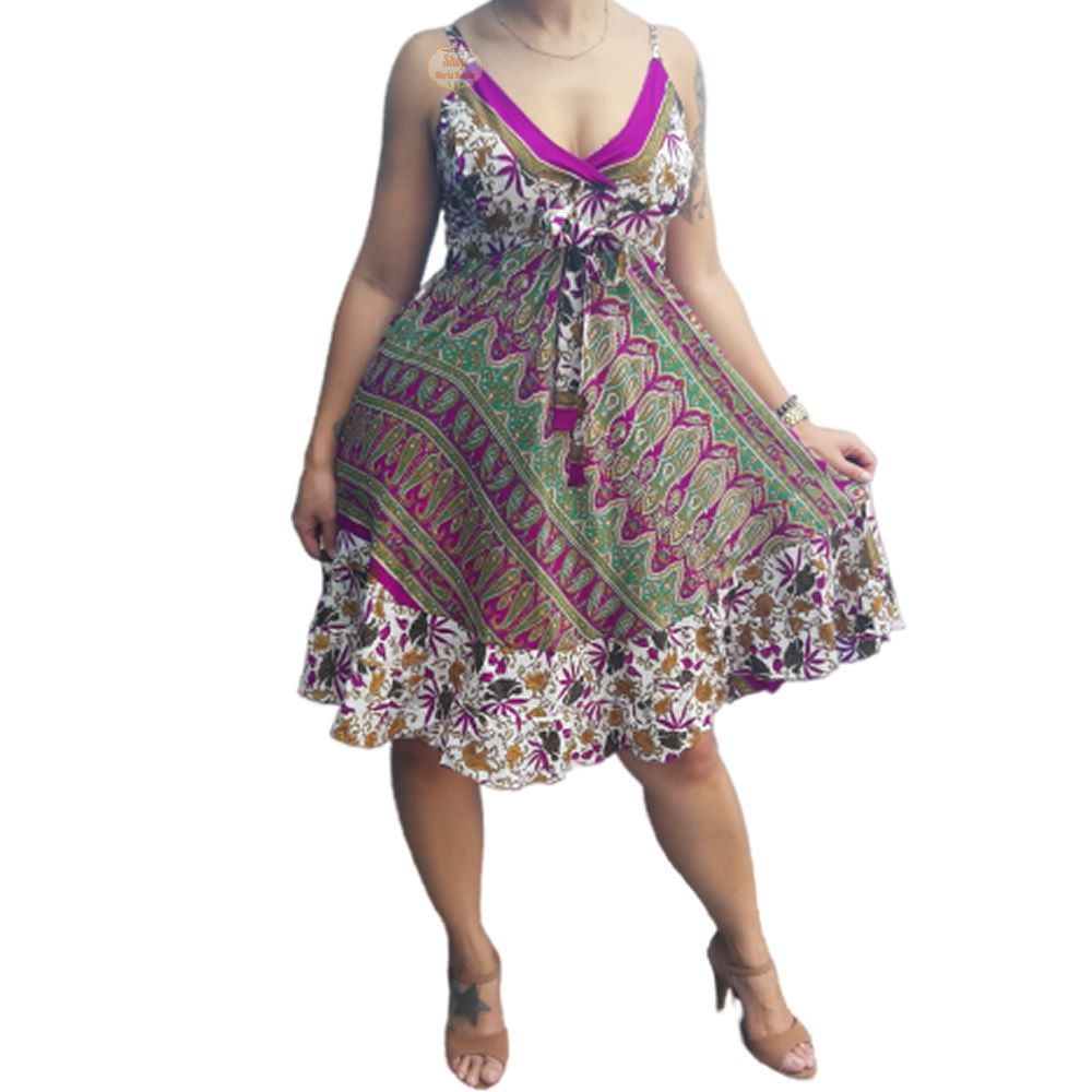 sandália rasteira estilo boho
