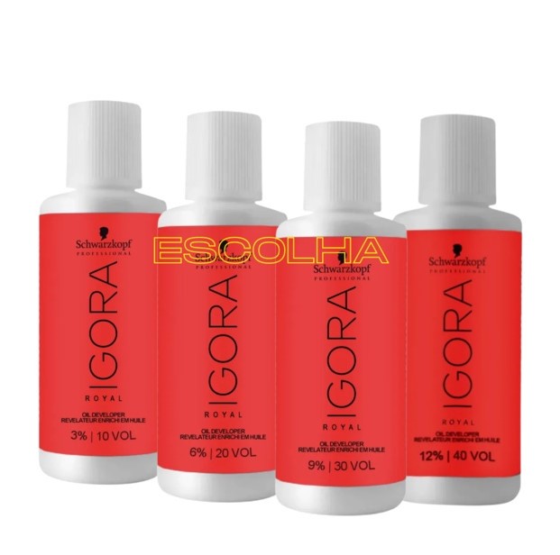 volume de água oxigenada para clarear cabelo