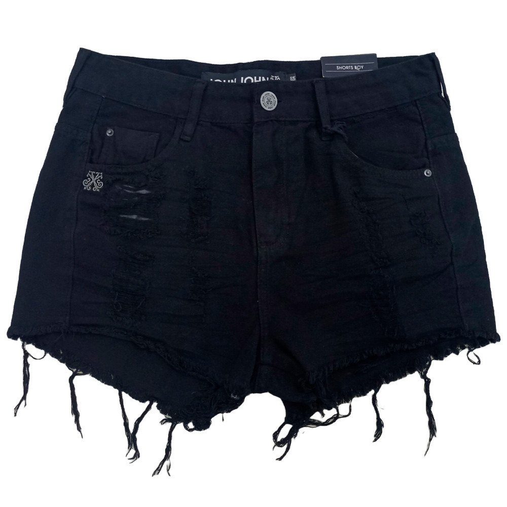 shorts John John feminino cintura baixa