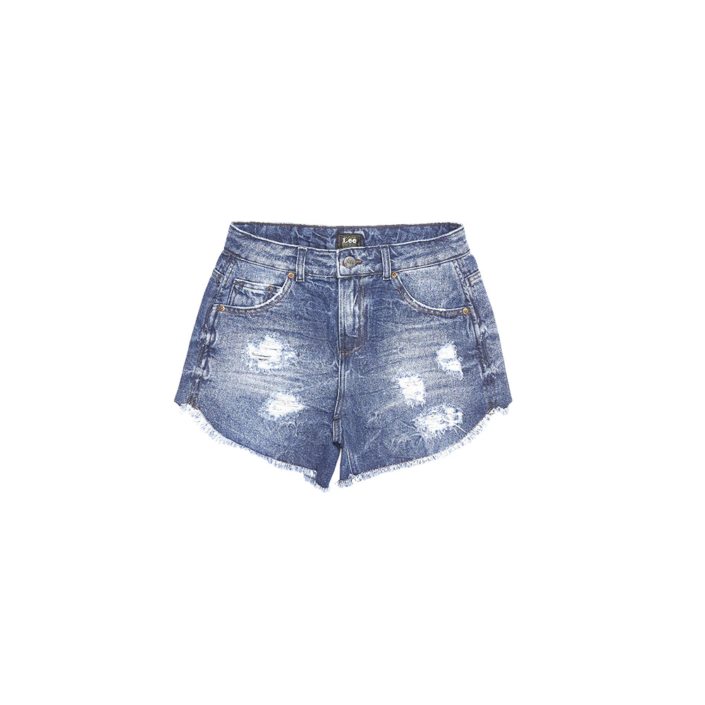 shorts John John feminino cintura alta