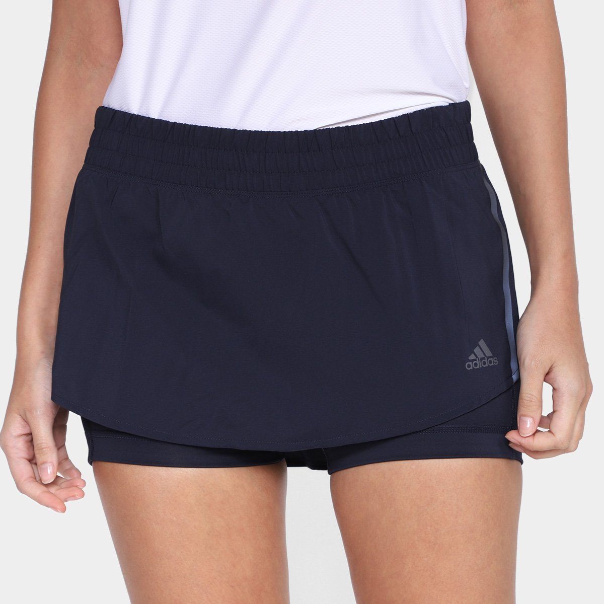 shorts saia adidas feminino corrida