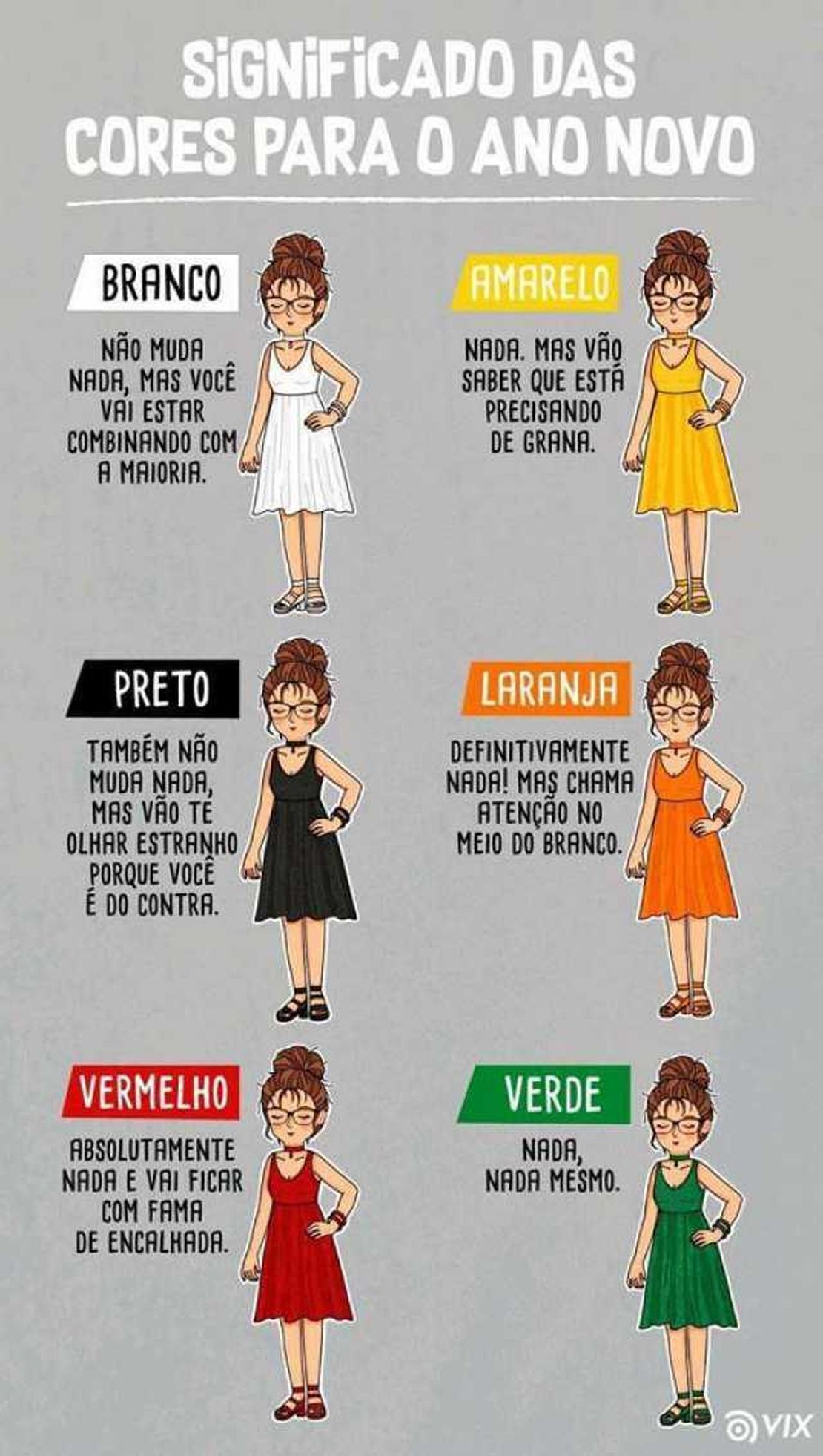 cores para virada do ano