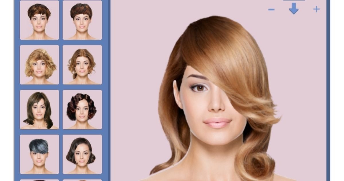 teste de corte de cabelo online