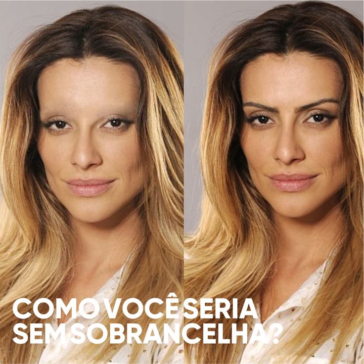 sobrancelhas finas e expressão facial
