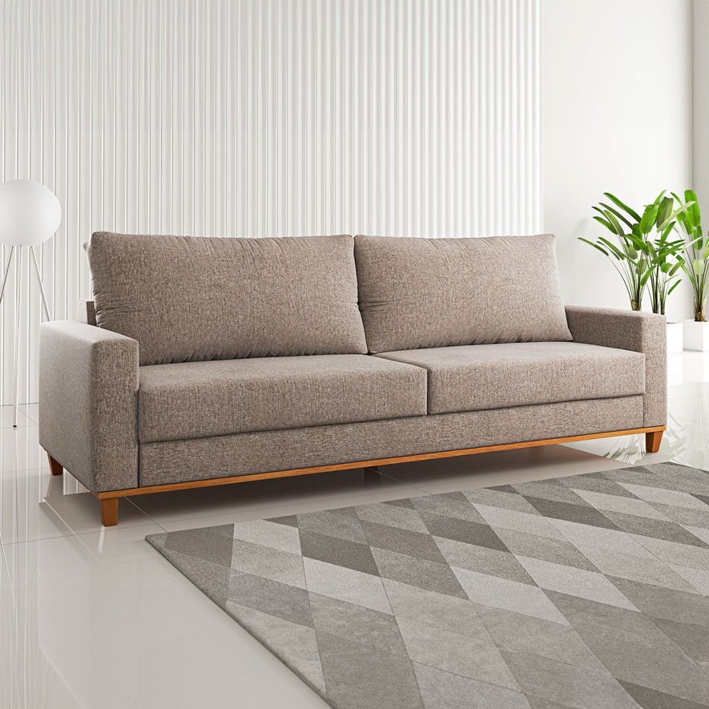 sofá 4 lugares com chaise