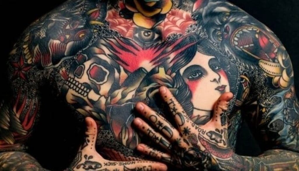 sonhar com desenho de tatuagem
