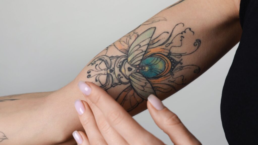 sonho tatuagem braço direito