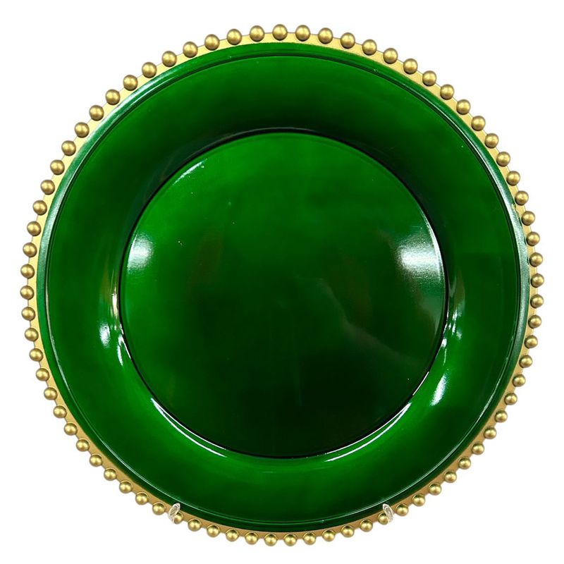 sousplat verde e amarelo decoração junina