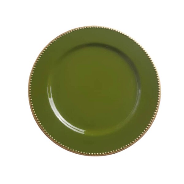 jogo de sousplat verde e amarelo