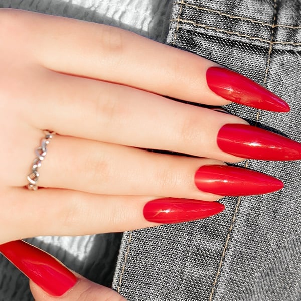 stiletto de gel