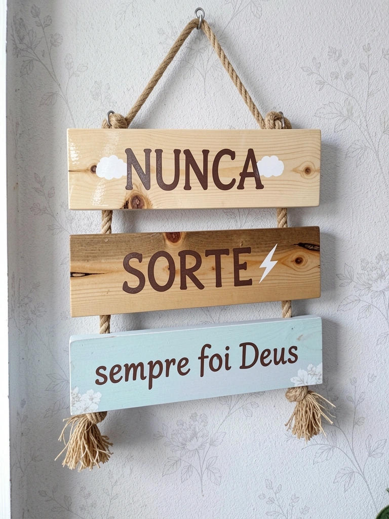 Tábuas de madeira com acabamentos em verniz, óleo e pintura colorida, dispostas lado a lado.