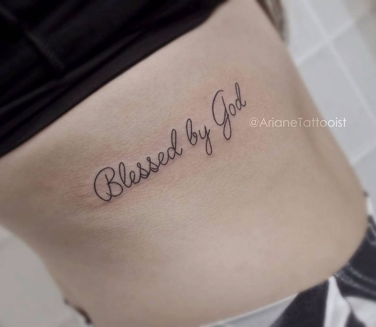 significado tatuagem blessed