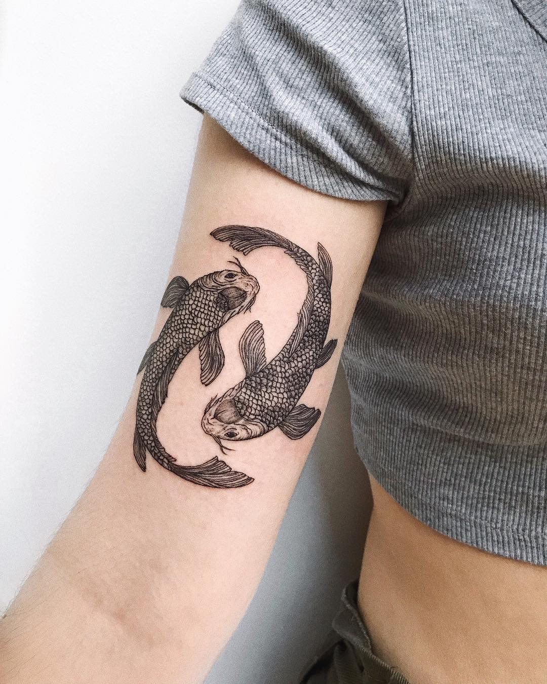 tatuagem koi