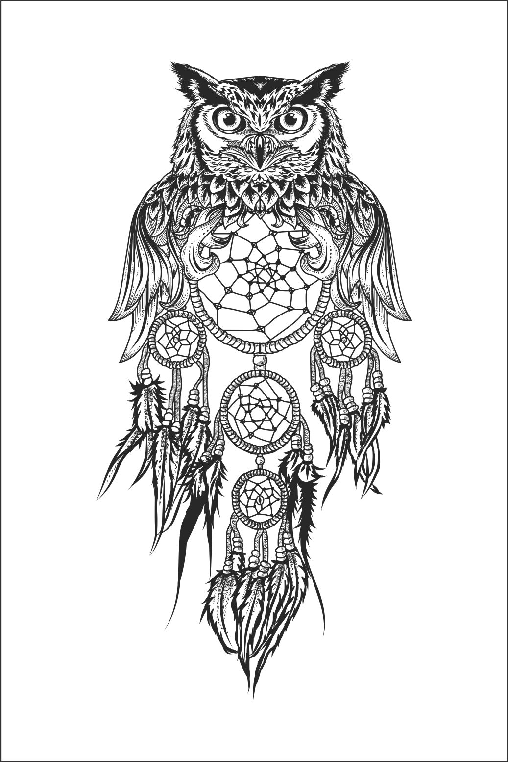 desenhos de coruja para tatuagem