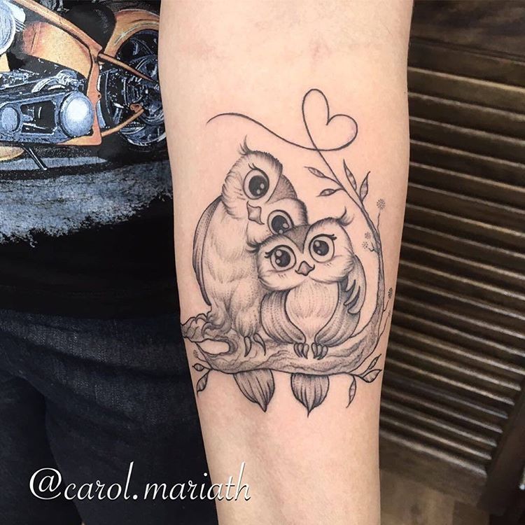 ideias de tatuagem coruja