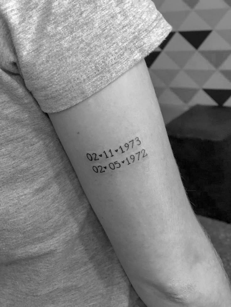 tatuagem data de nascimento filho