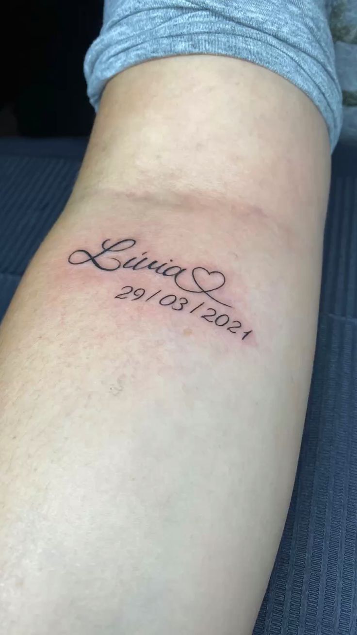 tatuagem data de nascimento casal
