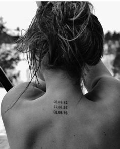 tatuagem numeral nascimento
