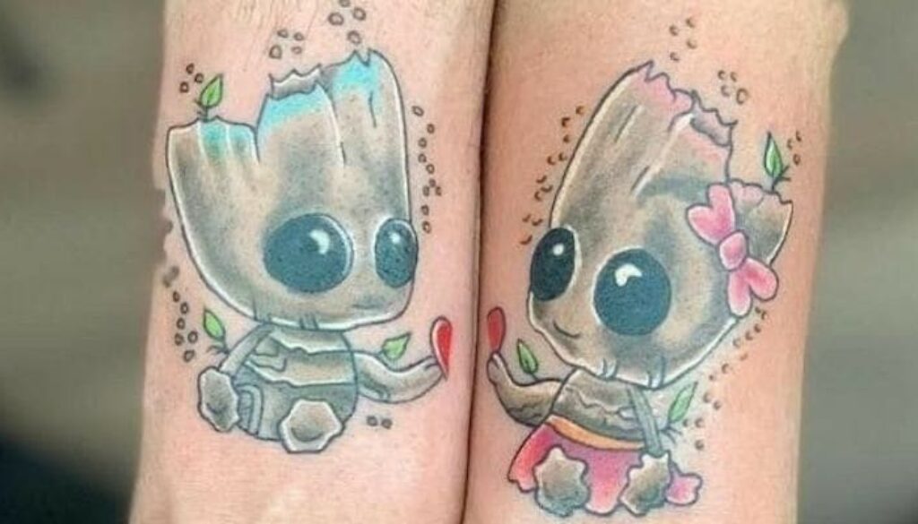 tatuagem de casal Virginia Zé Felipe