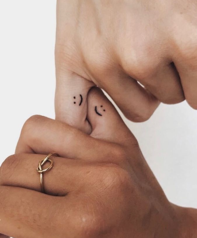 tattoo casal não igual