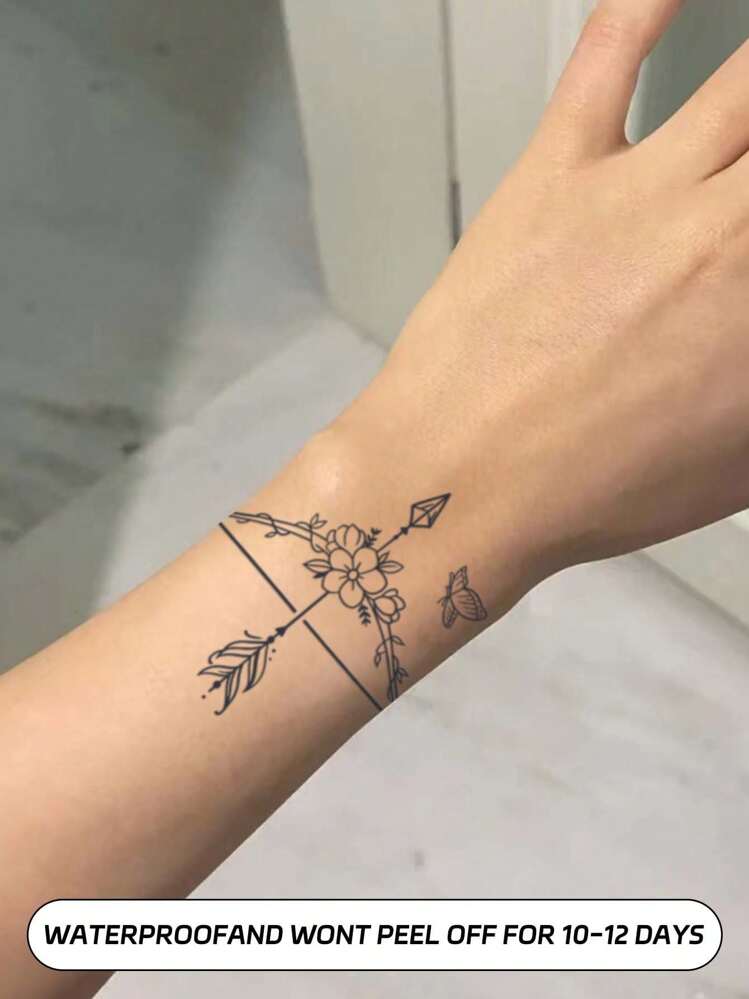 tatuagem flecha costas