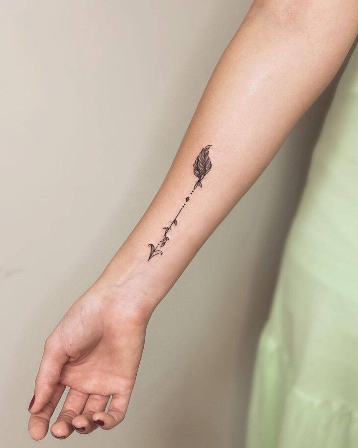 tatuagem flecha significado espiritual