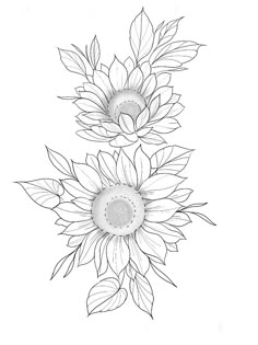 tattoo de girassol