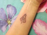 tatuagem de santa