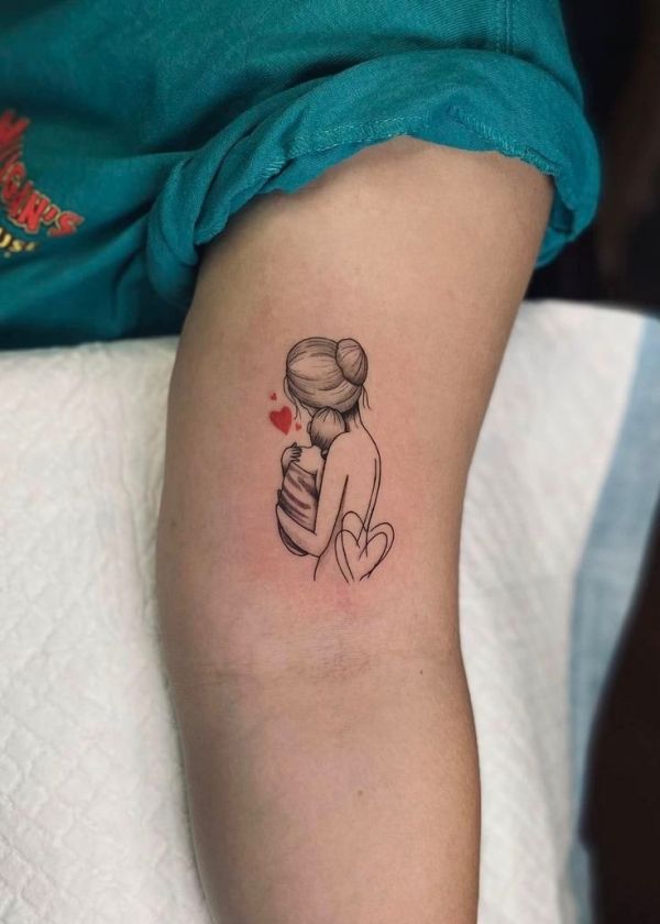 tatuagem simbolo familiar feminino