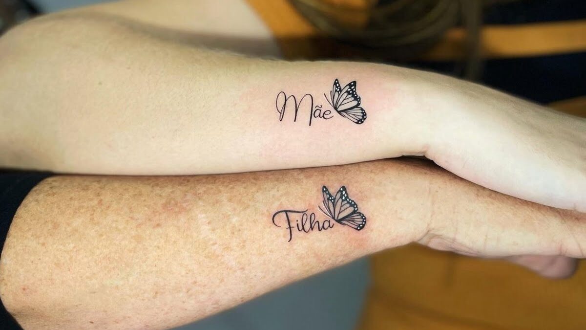 tatuagem fineline familia