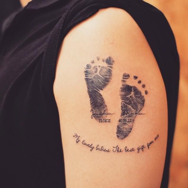 tatuagem homenagem familia