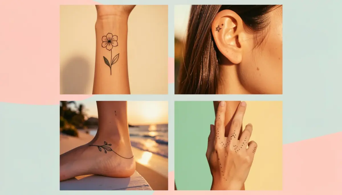 tatuagem delicada para escritório