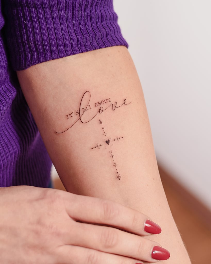 tatuagem delicada para escritório