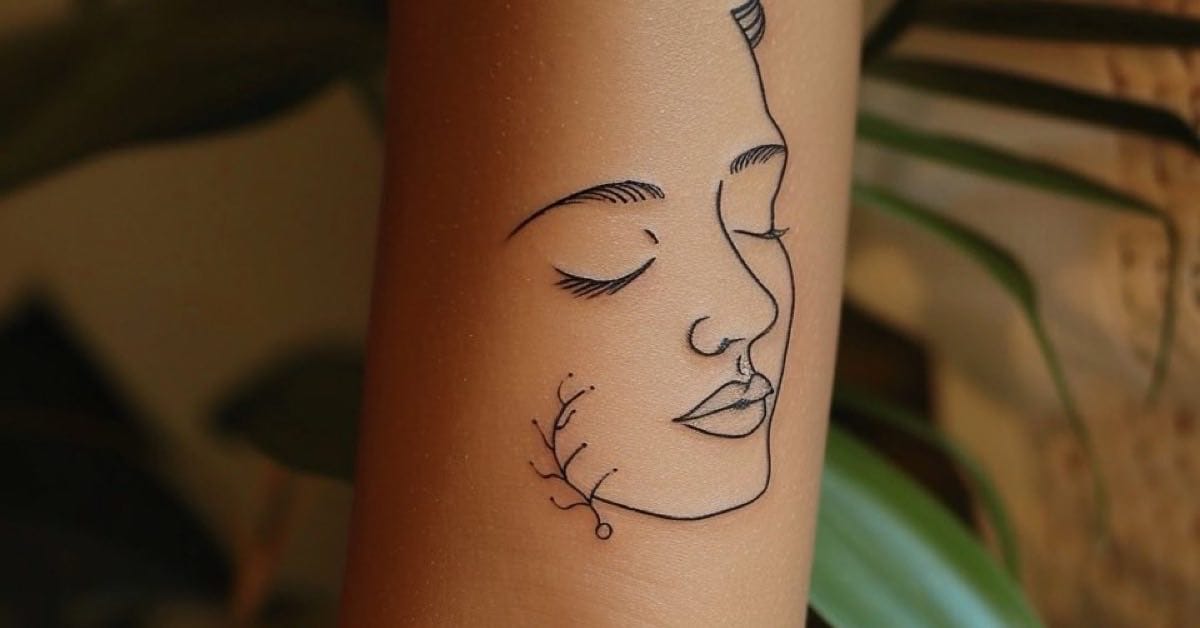 tatuagem pequena e elegante trabalho